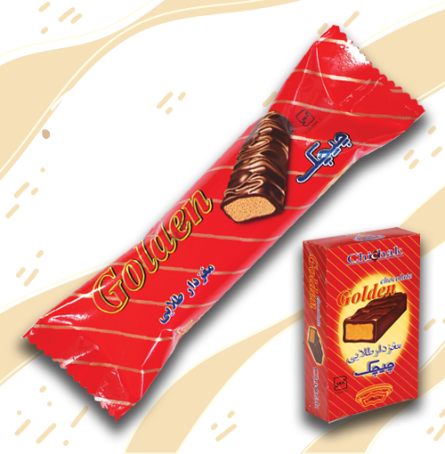 شکلات طلایی متوسط